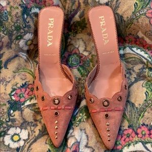Pink Prada Heels